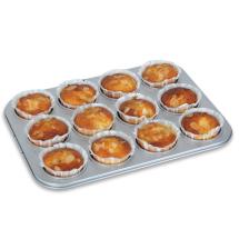 Patisse Silvertop Sølvgrå Muffinsform for 12 stk