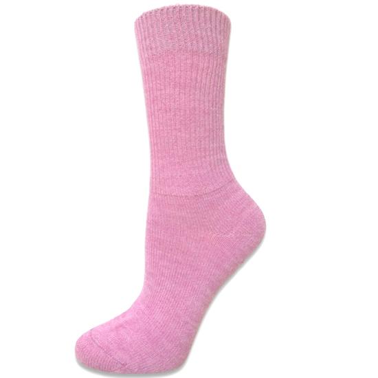 Ls Uldstue Baby Alpakka Sokker Pink Unisex Barn