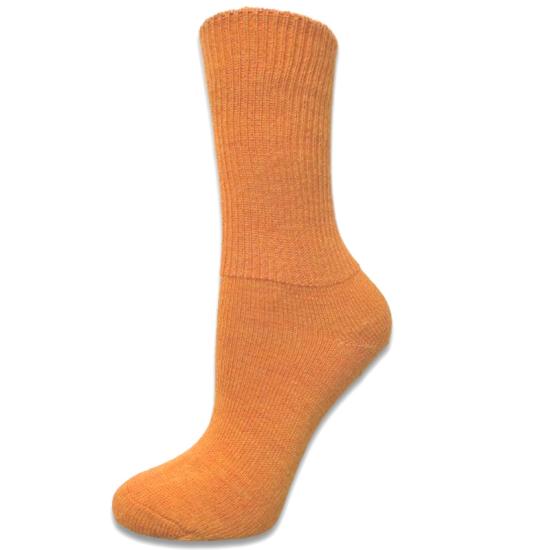 Ls Uldstue Baby Alpakka Sokker Oransje Unisex Ung