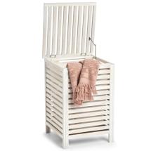 Zeller Present Kleskurv i Natur / Hvitt Tre - 45 X 45 X 65,5 cm - 125 L