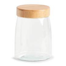 Zeller Present Oppbevaringsglass med Bambus Lokk - 1400 ml