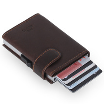 The Monte RFID-safe Brun Kortholder Lommebok - 7-9 kort