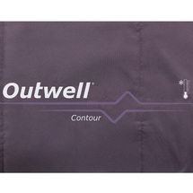 Outwell Contour Dark Purple Sovepose L Komfort 7 - 16 °C