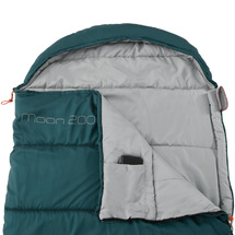 Easy Camp Moon 200 Grønn Sovepose, Komfort 7 °C