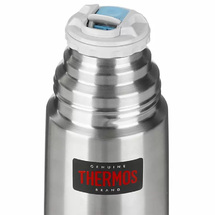 Thermos Termoflaske Light & Compact Steel 1 L - Kald/Varm 24t