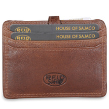 House of Sajaco Konjakk Kortholder i Skinn - 7 Kort - RFID Safe