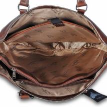 The Monte Business Dameveske / Skulderveske i Konjakk Kalveskinn 15 L