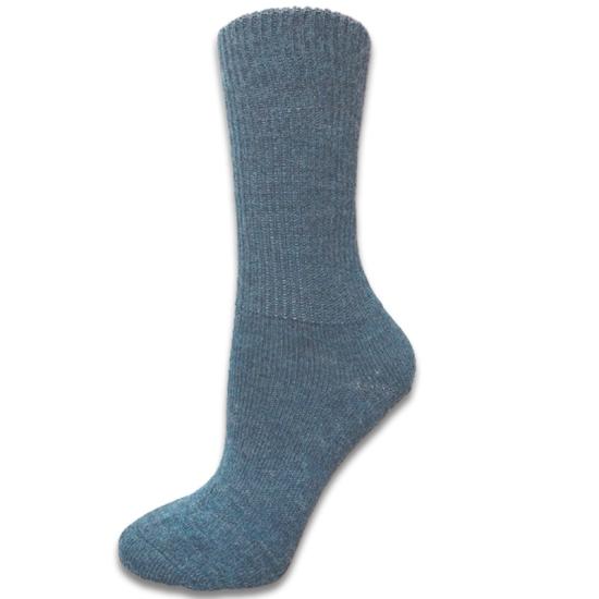 Ls Uldstue Baby Alpakka Sokker Jeansbl Unisex Voksen