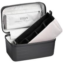 Titan Litron Svart  Beautybox / Stor Toalettmappe - 19 L