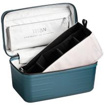 Titan Litron Petrol Beautybox / Stor Toalettmappe - 19 L