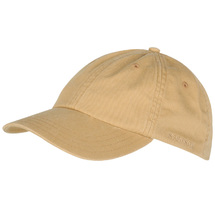 Stetson Sand Baseball Cap I Bomull - One Size (54-61cm) -UPF 40+