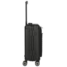 Travelite NEXT 2.0 Svart Aluminium Kabinkoffert 4 Hjul -40X55X23 -41L - RECYCLED