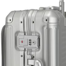 Travelite NEXT 2.0 Slv Aluminium Kabinkoffert 4 Hjul -40X55X23 -41L - RECYCLED