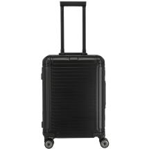 Travelite NEXT 2.0 Svart Aluminium Kabinkoffert 4 Hjul-39X55X22-39L  - RECYCLED