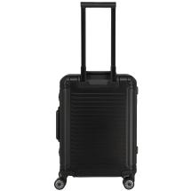 Travelite NEXT 2.0 Svart Aluminium Kabinkoffert 4 Hjul-39X55X22-39L  - RECYCLED