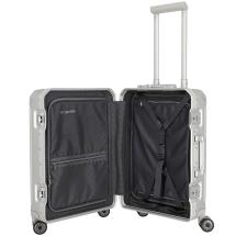 Travelite NEXT 2.0 Slv Aluminium Kabinkoffert 4 Hjul-39X55X22-39L  - RECYCLED