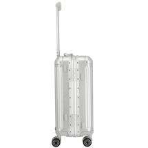 Travelite NEXT 2.0 Slv Aluminium Kabinkoffert 4 Hjul-39X55X22-39L  - RECYCLED