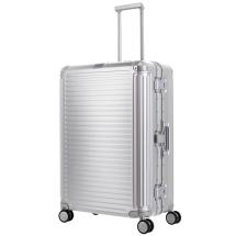 Travelite Next Sølv Aluminiumskoffert 4 hjul -52X77X29 -100L