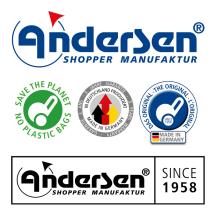 Andersen Regntrekk med refleks til alle Andersen Trolleys og Handlevogner