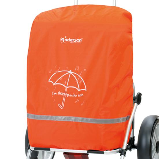 Andersen Regntrekk med refleks til alle Andersen Trolleys og Handlevogner