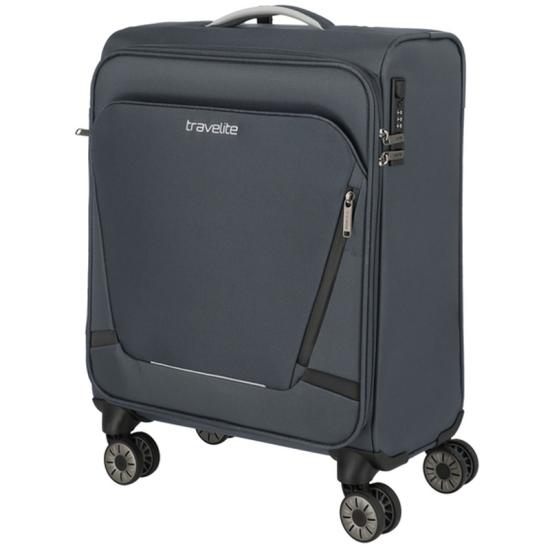 Travelite Jetpack Max Antrasitt Lett Kabinkoffert / Kabintrolley 2,5 kg - 55X40X23 - 41 L - 4 Hjul
