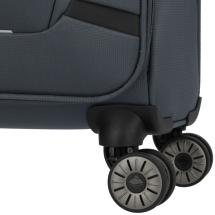 Travelite Jetpack Max Antrasitt Lett Kabinkoffert / Kabintrolley 2,5 kg - 55X40X23 - 41 L - 4 Hjul