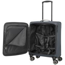 Travelite Jetpack Max Antrasitt Lett Kabinkoffert / Kabintrolley 2,5 kg - 55X40X23 - 41 L - 4 Hjul