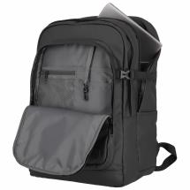 Travelite Basics Svart Ryggsekk / Dataveske 15,6" i Vannavsttende Materiale - 28 L