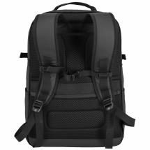 Travelite Basics Svart Ryggsekk / Dataveske 15,6" i Vannavsttende Materiale - 28 L