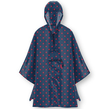 Reisenthel Mixed Dots Red Regnponcho - One Size - RECYCL