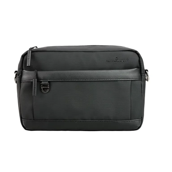Snowball svart vannavvisende crossbody / skulderveske 3,2 L