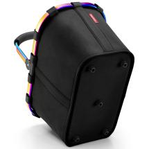 Reisenthel Frame Rainbow / Svart Carrybag / Handlekurv 22L -RECYCLED