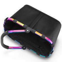 Reisenthel Frame Rainbow / Svart Carrybag / Handlekurv 22L -RECYCLED