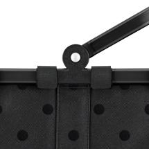 Reisenthel Frame Glossy Dots Black Handlekurv / Carrybag XS 5 L - RECYCLED