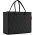 Reisenthel Rhombus Svart Handlepose / Daily Shopper - 14 L - RECYCLED