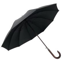 Smati Svart Gentleman Paraply - Vindsikker - B: 118 cm - RECYCLED