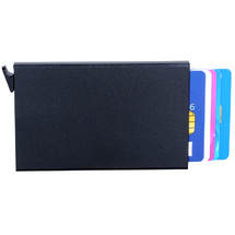 Figuretta RFID-safe Svart Cardprotector Lommebok - 4-6 Kort
