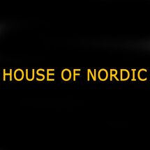 House of Nordic Svart Skulderveske i Skinn - 8 L