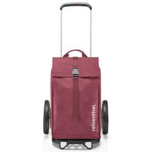 Reisenthel Twist Maroon 2-i-1 Rolltop Handletralle / Citycruiser - 40 L - RECYCLED