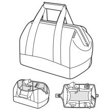 Reisenthel Twist Blush Allrounder M Weekend Bag - 18 L - RECYCL
