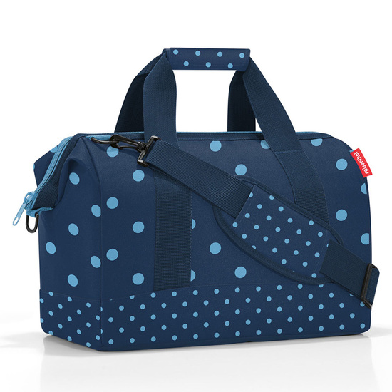 Reisenthel Mixed Dots Blue Allrounder M Weekend Veske - 18 L - RECYCLED