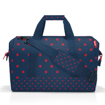 Reisenthel Mixed Dots Red Allrounder L Reiseveske - 30 L - RECYCLED