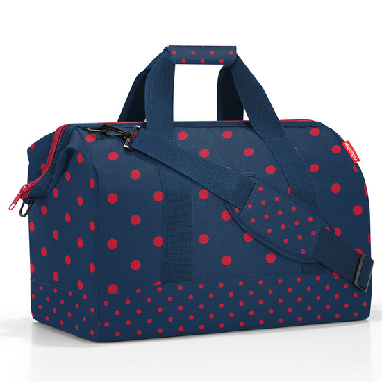 Reisenthel Mixed Dots Red Allrounder L Reiseveske - 30 L - RECYCLED