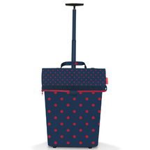 Reisenthel Mixed Dots Red Trolley M / Handlevogn -43L - RECYCL