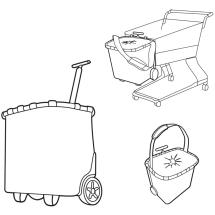 Reisenthel Frame Leo Macchiato Carrycruiser Handlevogn 40L - RECYCLED