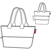 Reisenthel Twist Maroon e1 Handlepose 12-18L - RECYCLED