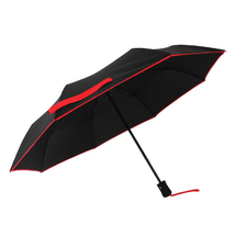 Smati Paraply med Rde detaljer -Vindsikker -B:105 cm - RECYCL