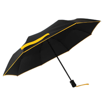 Smati Paraply med Gule detaljer -Vindsikker -B:105 cm - RECYCL