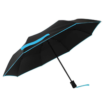 Smati Paraply med Turkis detaljer -Vindsikker -B:105 cm - RECYCL