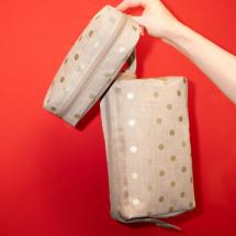 Reisenthel Metallic Dots Coffee Toalettmappe - 4 L - RECYCLED